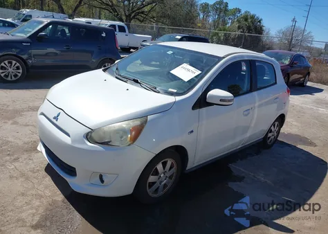 2015 Mitsubishi Mirage Es из США, поврежденный, VIN ML32A4HJ9FH033411